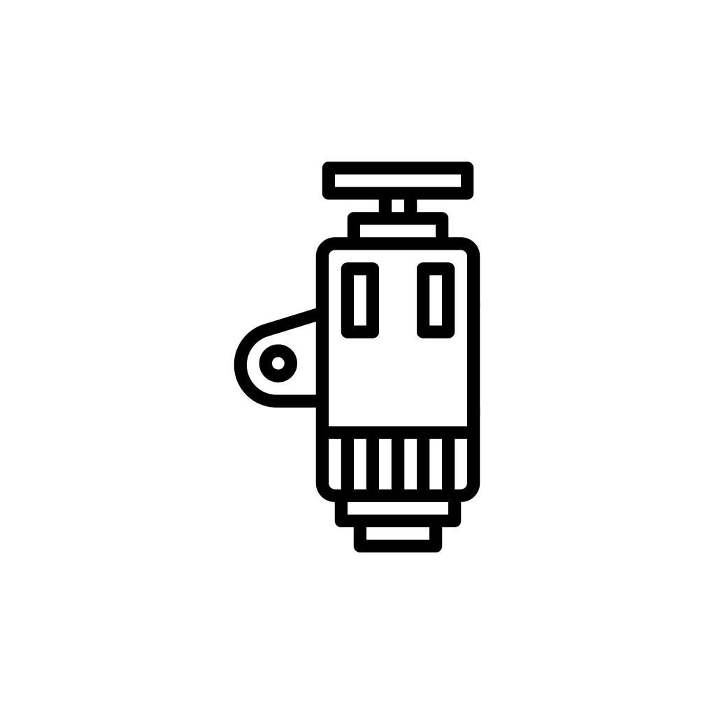 AC expansion valve icon